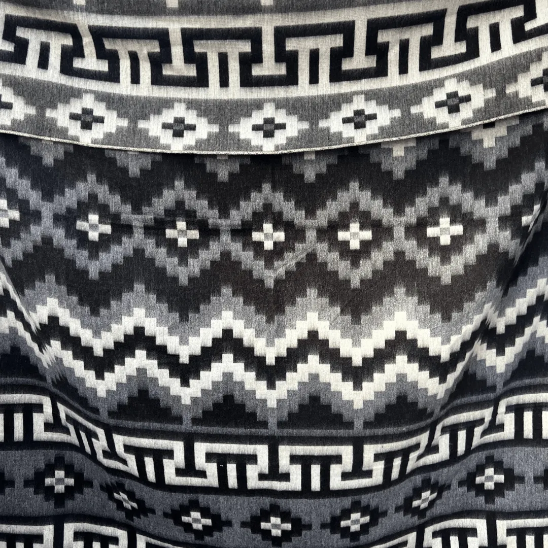 50 Shades of Grey Large Alpaca Blanket