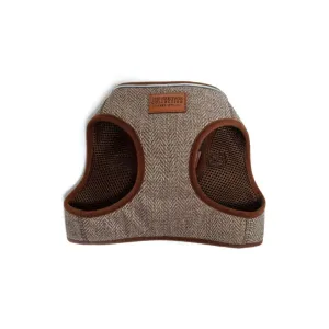 Ancol Heritage Small/Med (41-47cm) Taupe Herringbone Step-In Harness