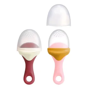 Boon Pulp Feeder - Pack of 2 (Pink & Mauve)