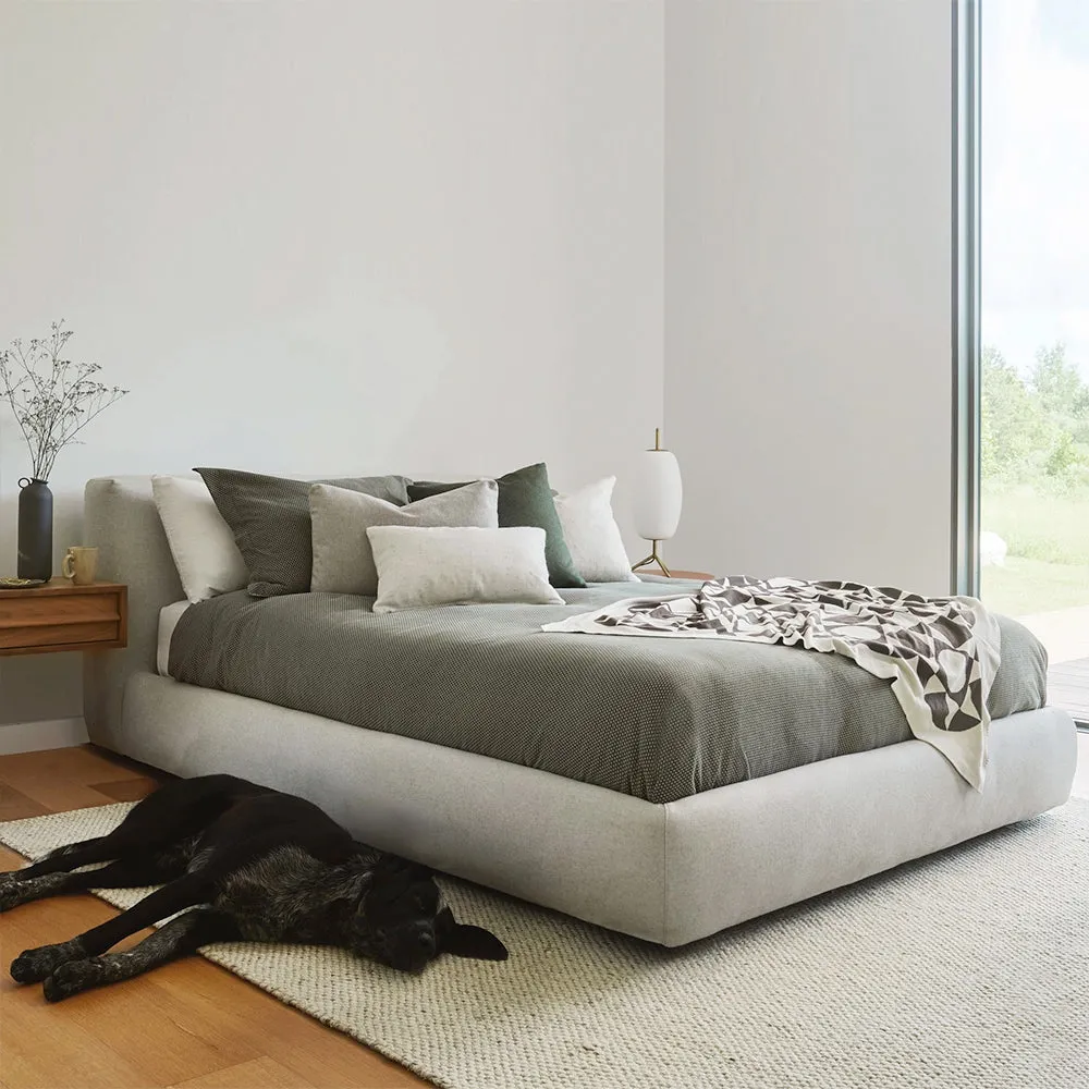 Cello Upholstered Storage Bed - Fabric