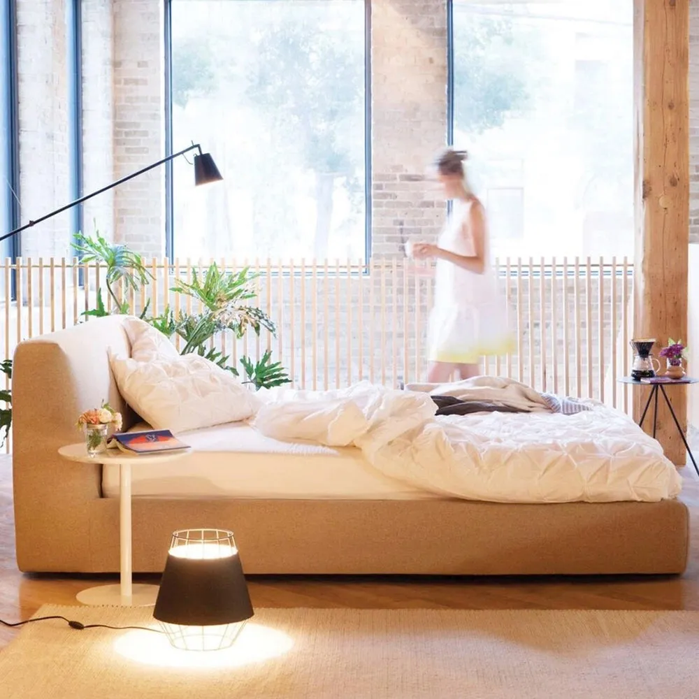 Cello Upholstered Storage Bed - Fabric