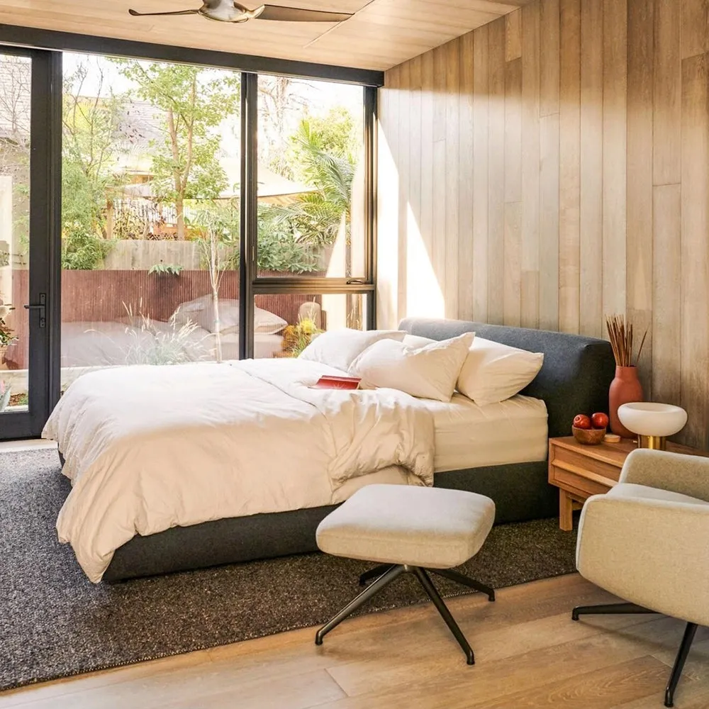 Cello Upholstered Storage Bed - Fabric