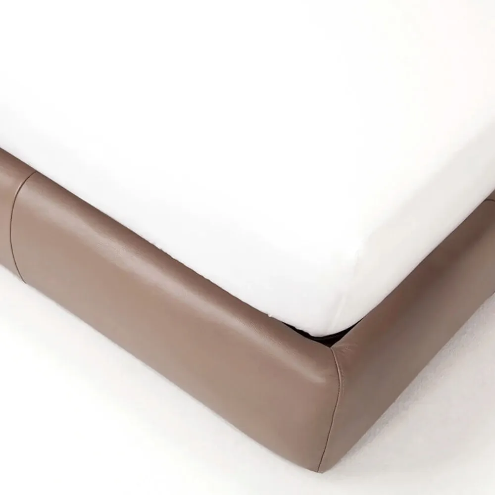 Cello Upholstered Storage Bed - Leather