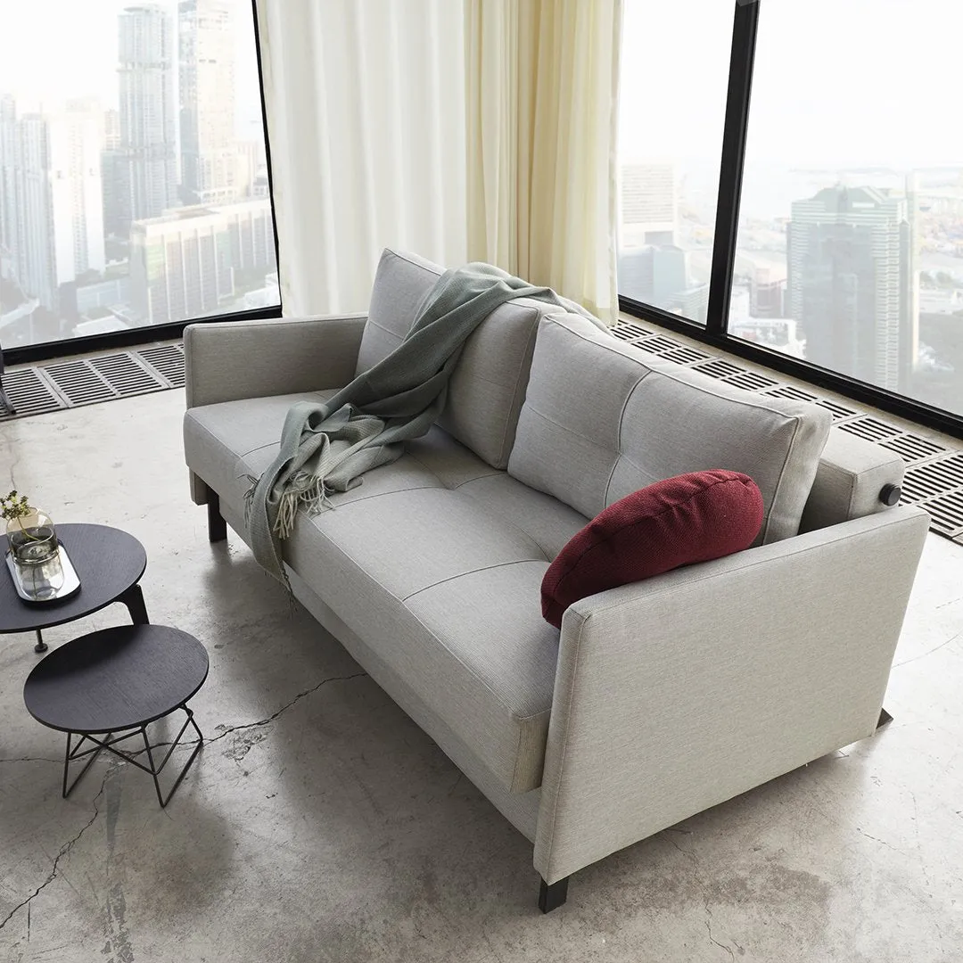 Cubed 02 Deluxe Sofa w/ Arms - Queen