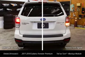 Diode Dynamics: Tail As Turn Conversion & Back-Up Module: Subaru Forester (2017)