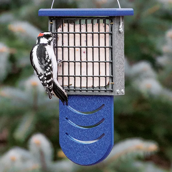 Duncraft Bird-Safe® Tail Prop Suet Feeder