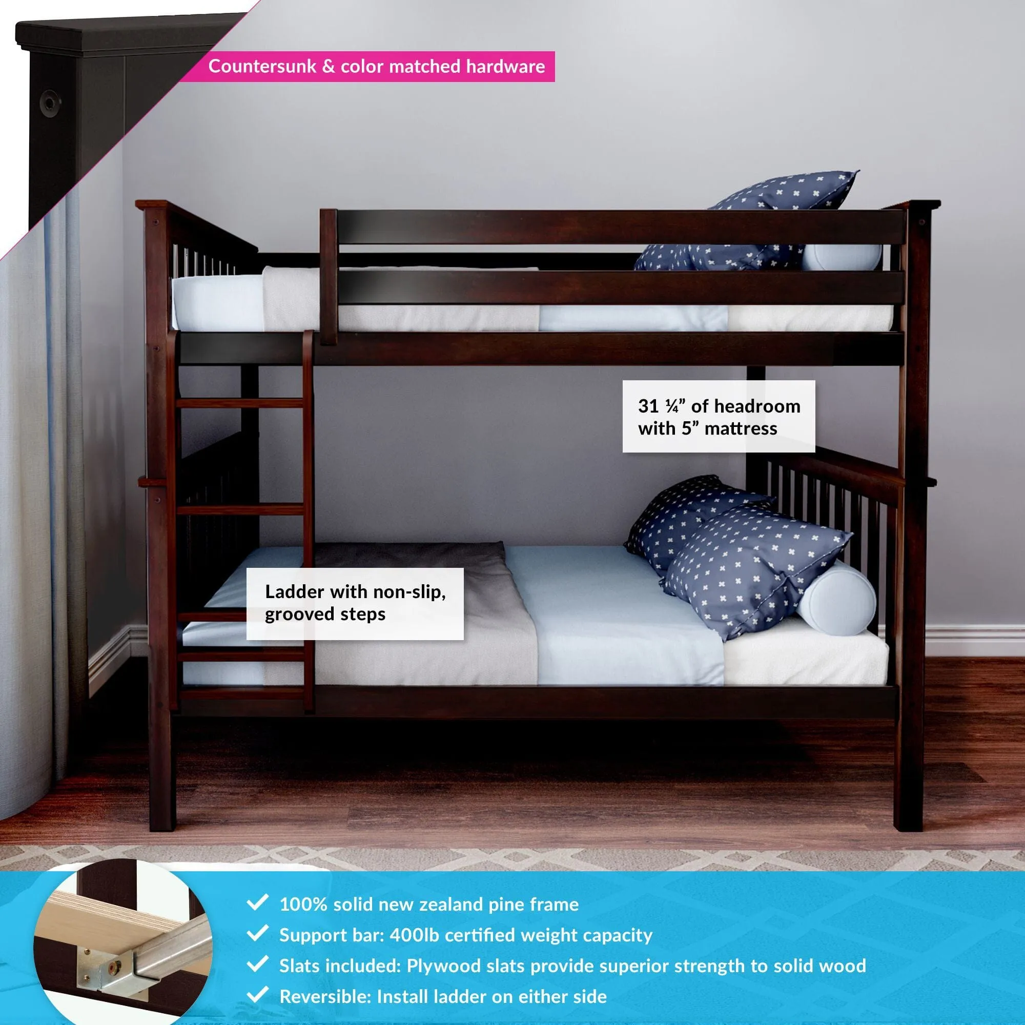 Full Over Full Bunk Bed