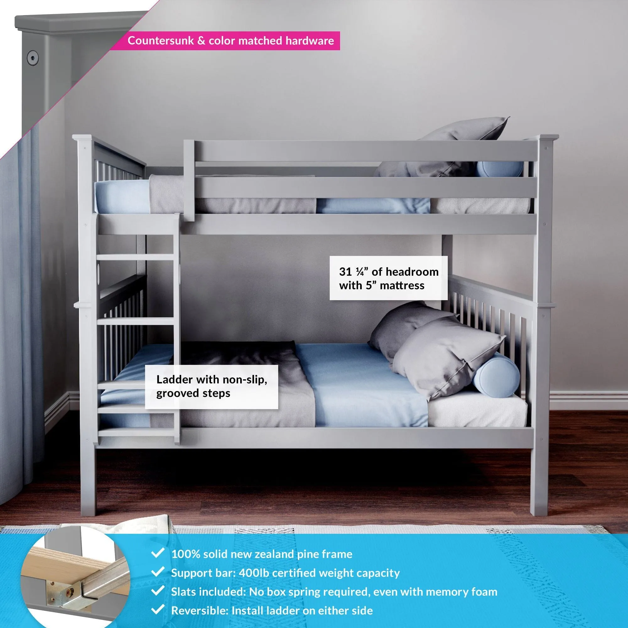 Full Over Full Bunk Bed
