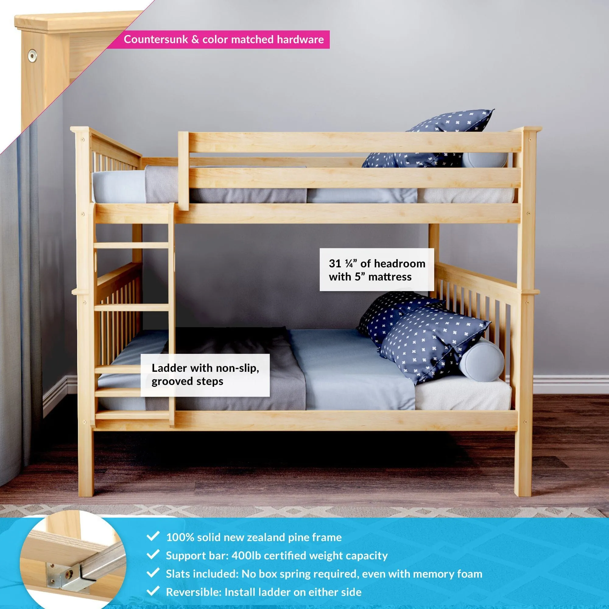 Full Over Full Bunk Bed