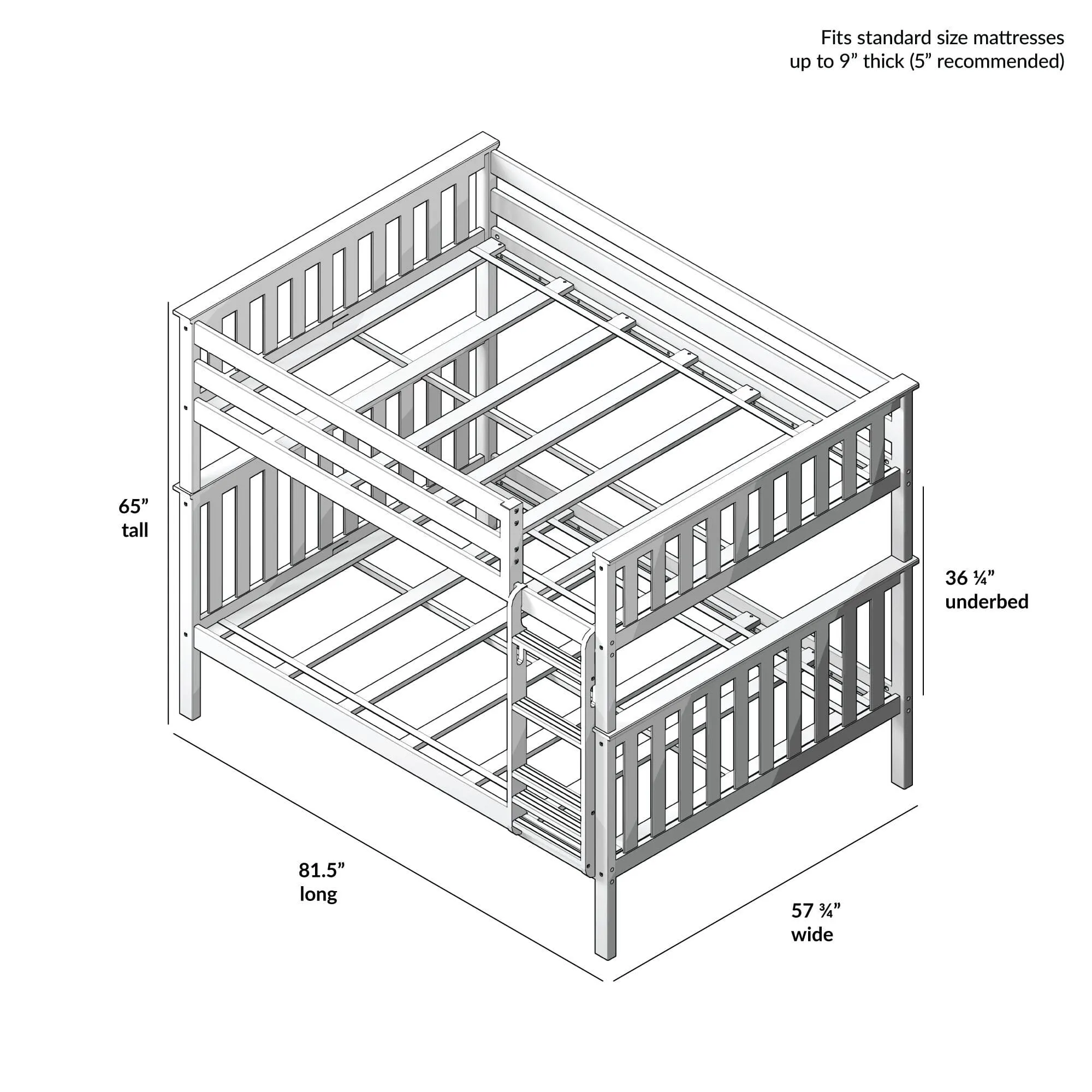Full Over Full Bunk Bed