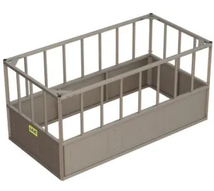 IAE High Density Cattle Feeder Floor Standing Rectangular 3m