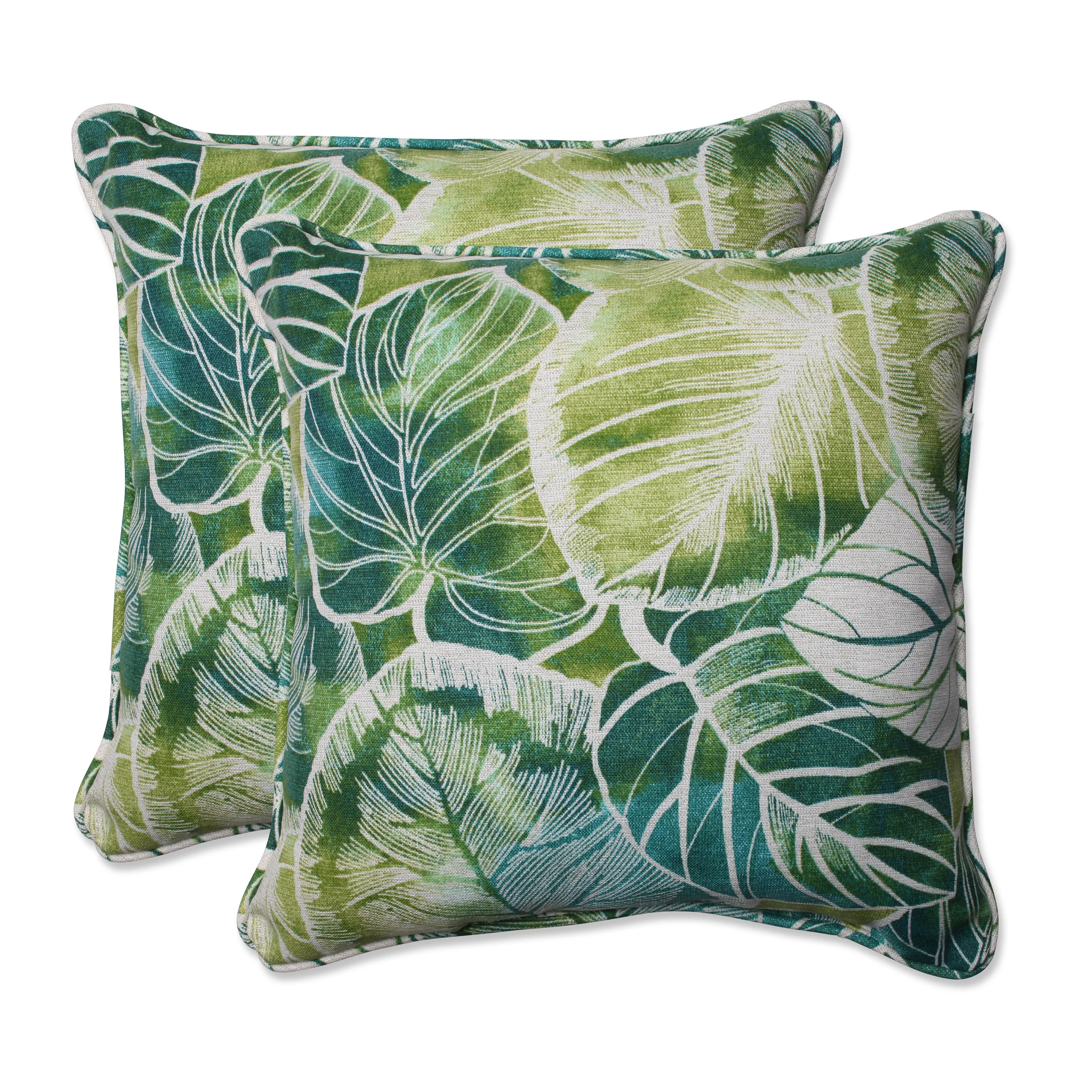 Key Cove Lagoon 18.5-Inch Throw Pillow (Set Of 2)