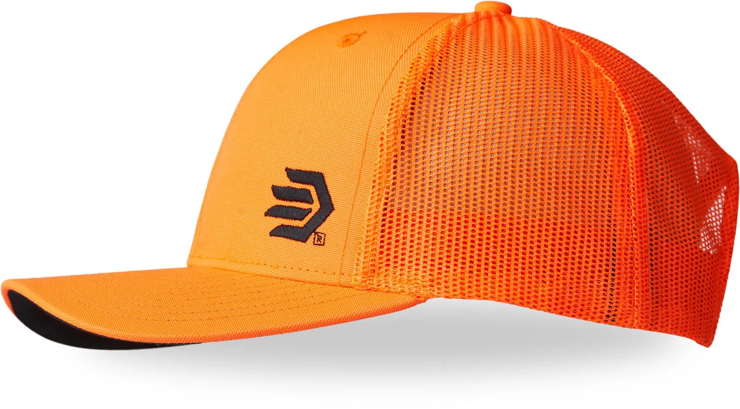 LaCrosse Unisex Logo Blaze Orange 100% polyester Trucker Cap