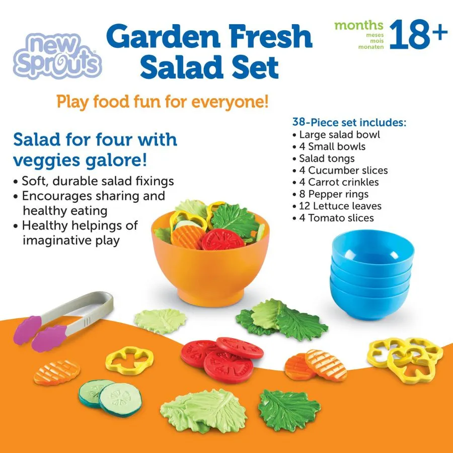 Learning Resources - New Sprouts Garden Fresh Salad Set