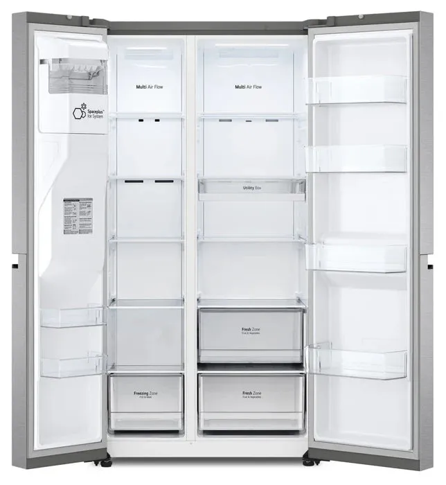 LG LS23C4230V 23 cu.ft. Side-by-Side Counter-Depth Refrigerator with Ice and Water