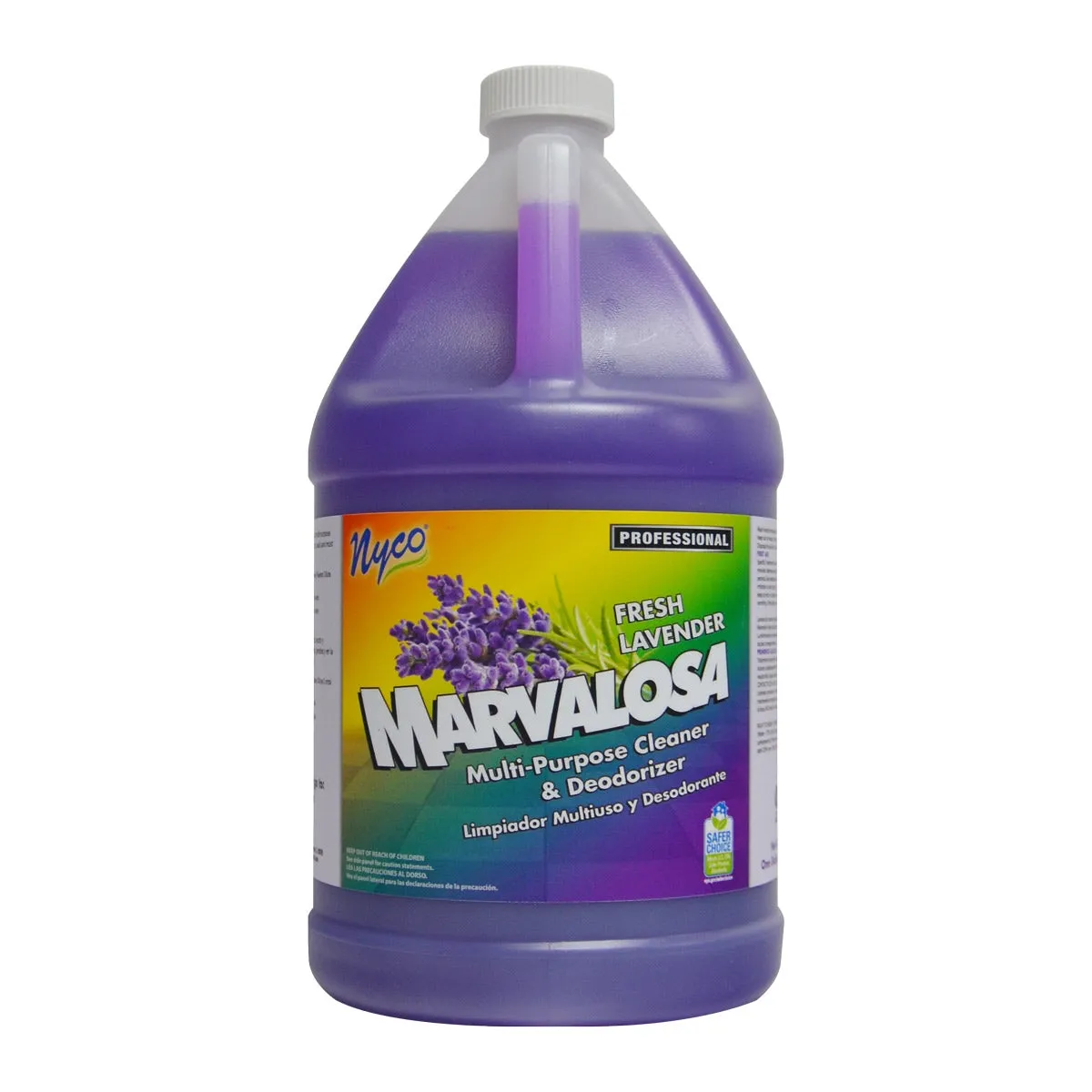 Nyco® Marvalosa Multi-Purpose Floor Cleaner & Deodorizer (Lavender Scent) - 4 Gallons