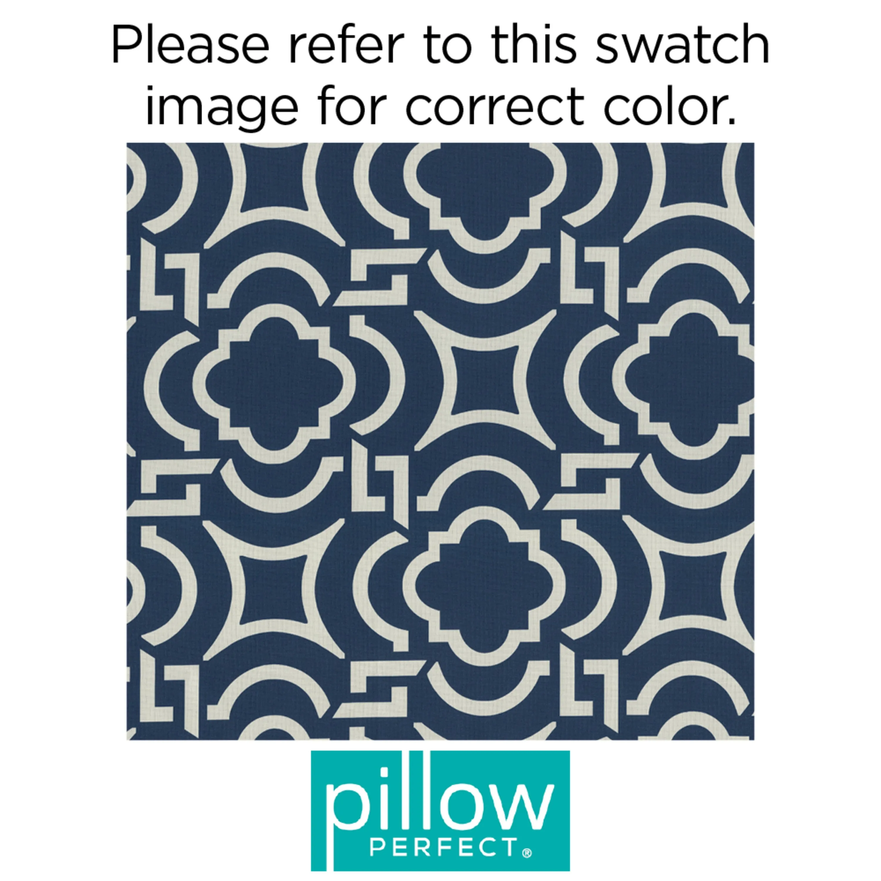 Outdoor/Indoor Carmody Navy Rectangular Throw Pillow (Set of 2)
