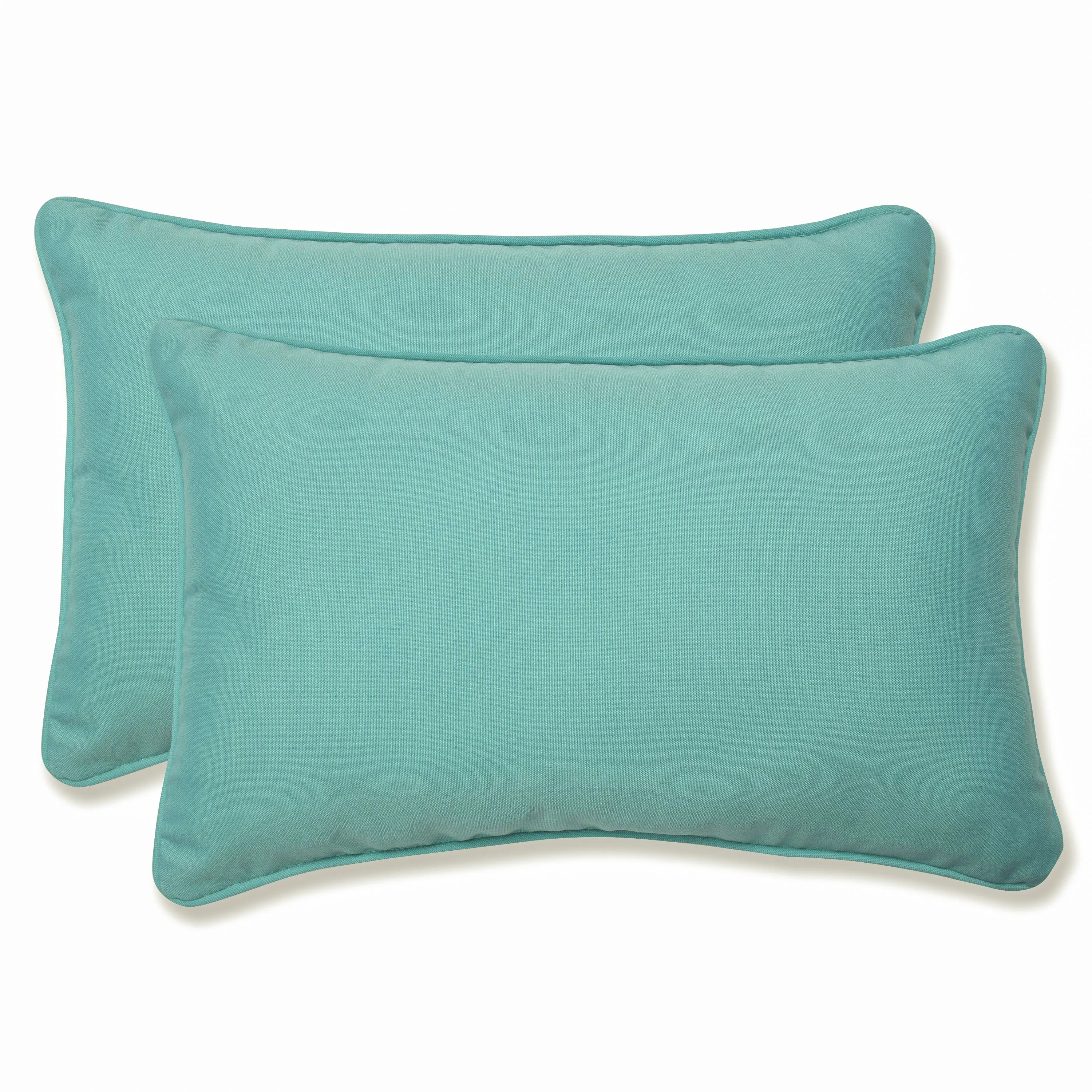Outdoor/Indoor Radiance Pool Rectangular Throw Pillow (Set of 2)