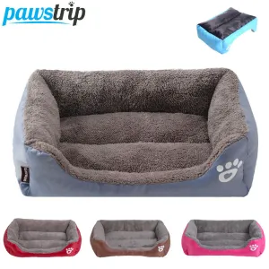Paw Pet Sofa Beds/Waterproof Bottom Soft Fleece Warm
