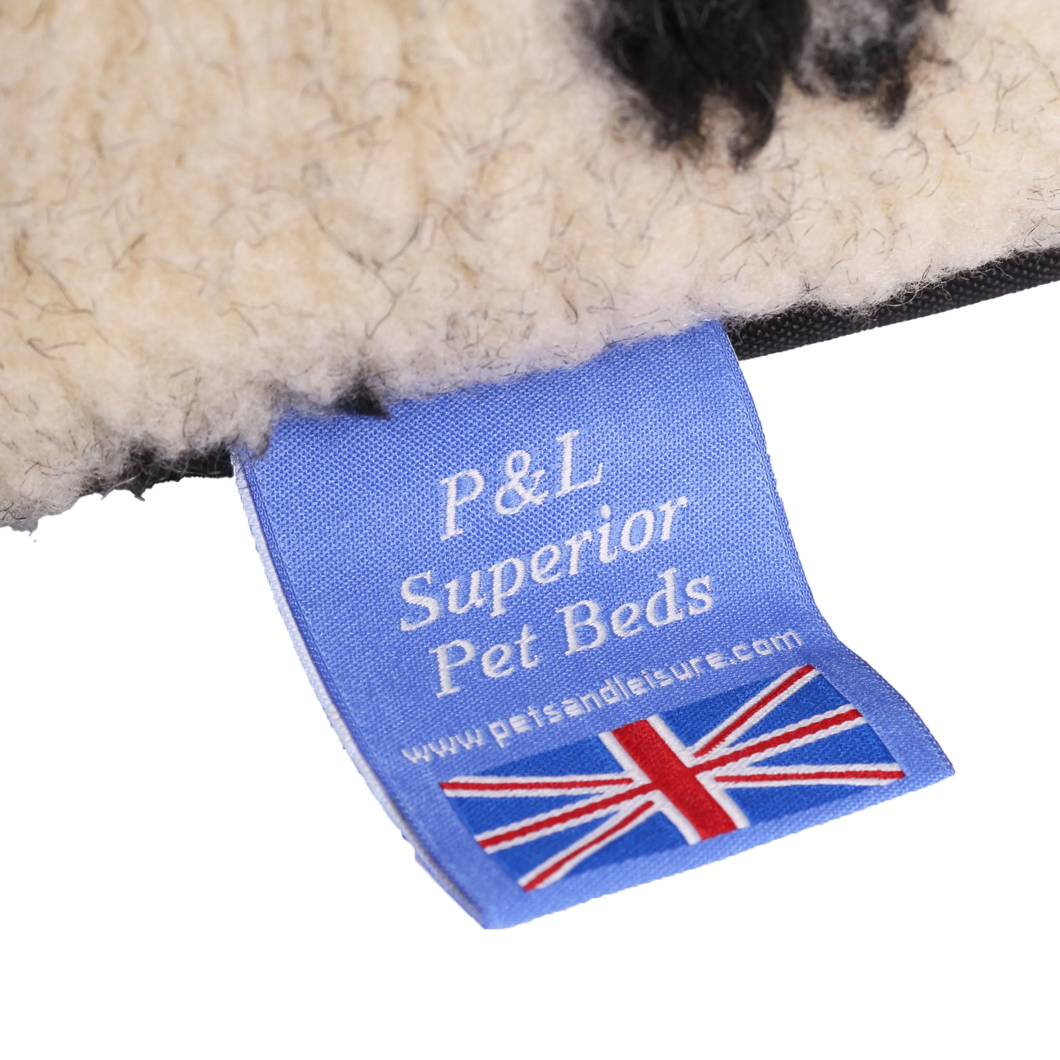 Pets & Leisure Paw Print Fleece Material Softee Beds
