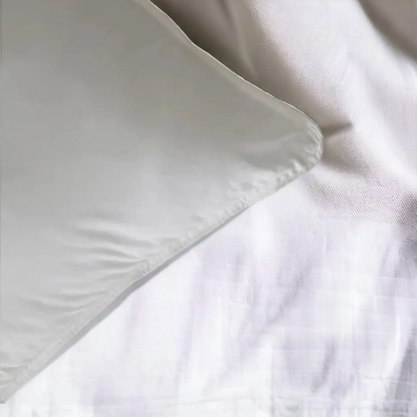 Premium Cotton Super Full King Size Pillow Medium Density