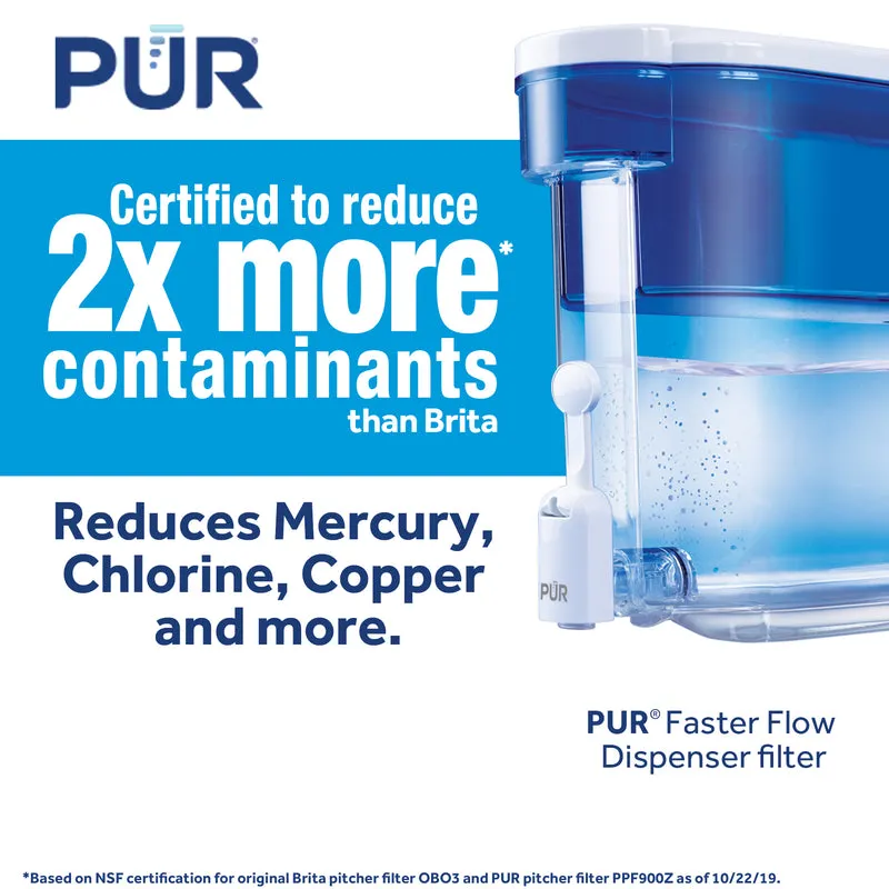 PUR 30 cups Blue Cup Dispenser