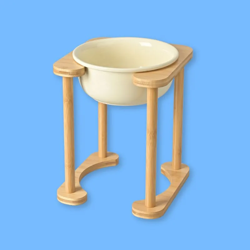 Romanesque Elevated Ceramic Pet Bowl