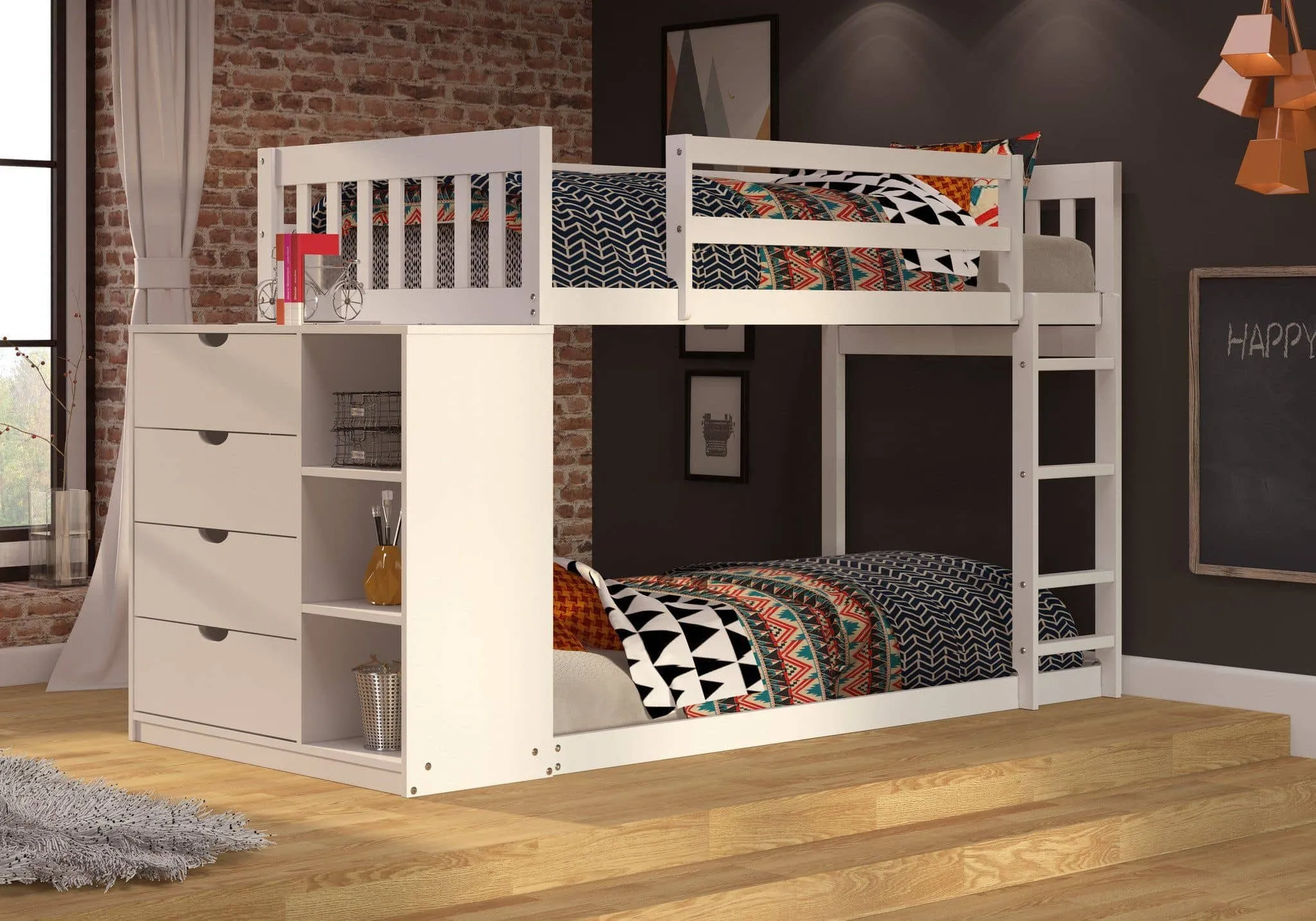Sadie Bunk Bed with Storage