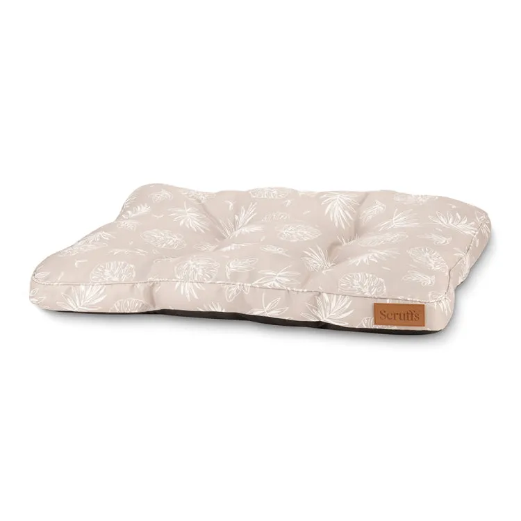Scruffs Botanical Dog Mattress - Taupe