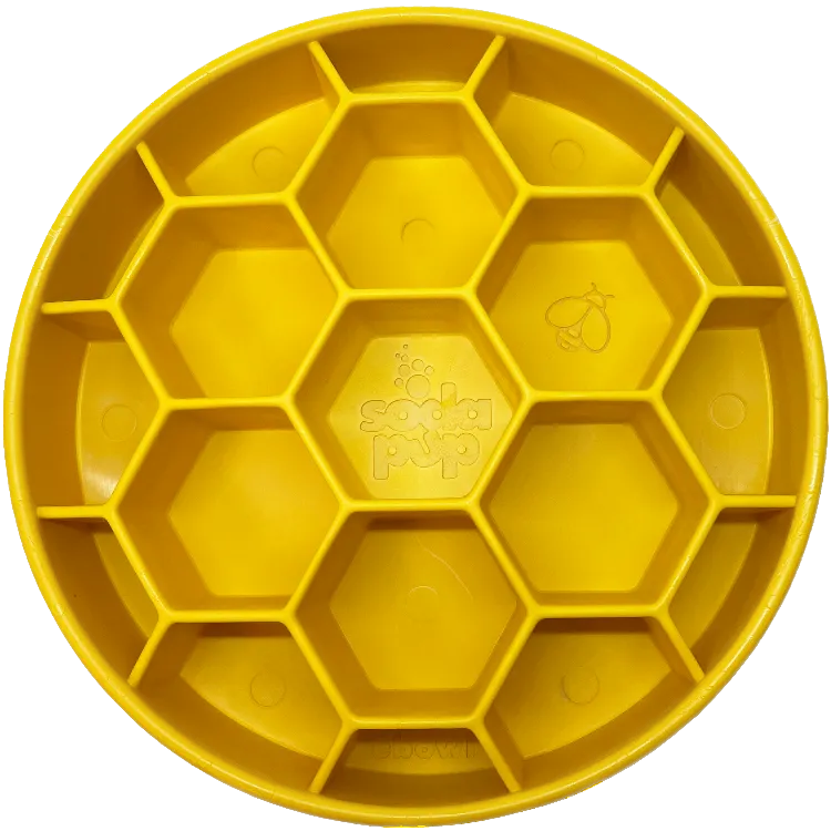 Slow Feeder Bowl | Honeycomb