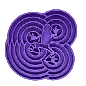 Snacking Tray | Frogs Purple
