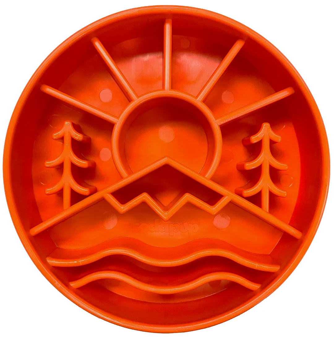 Sodapup Great Outdoors Enrichment Slow Feeder Dog Bowl