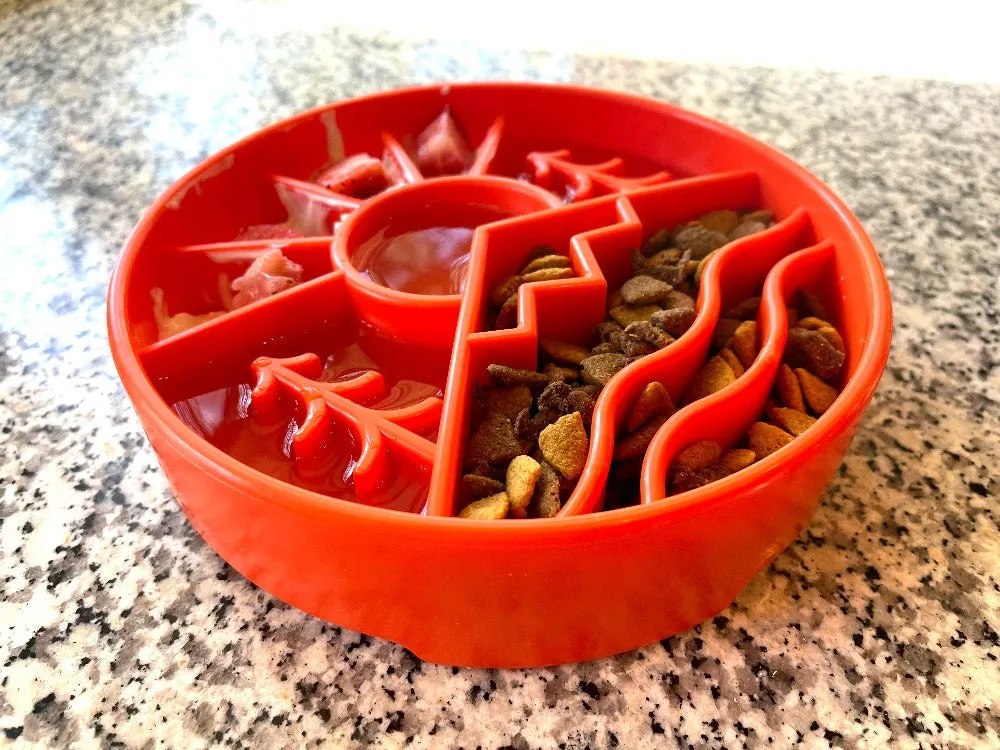 Sodapup Great Outdoors Enrichment Slow Feeder Dog Bowl