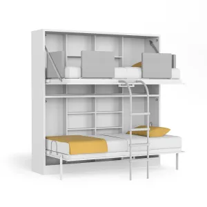 Spazio Smart Single Bunk Wall Bed