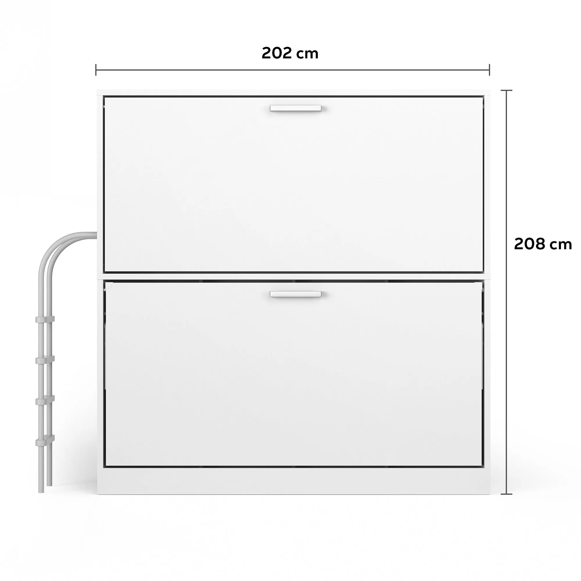 Spazio Smart Single Bunk Wall Bed