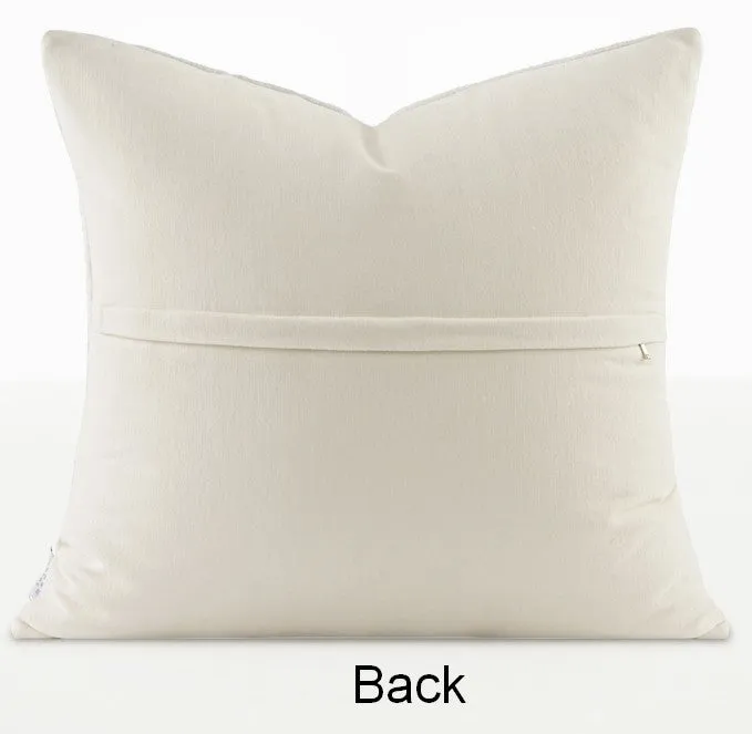 Square Modern Throw Pillows for Couch, Contemporary Modern Sofa Pillows, Decorative Throw Pillows for Bedroom, Large Throw Pillow for Interior Design