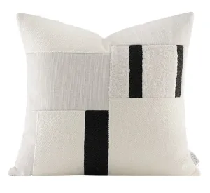 Square Modern Throw Pillows for Couch, Contemporary Modern Sofa Pillows, Decorative Throw Pillows for Bedroom, Large Throw Pillow for Interior Design