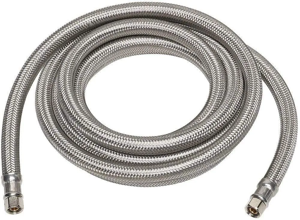 Stainless Steel Ice Maker Supply Line Hose