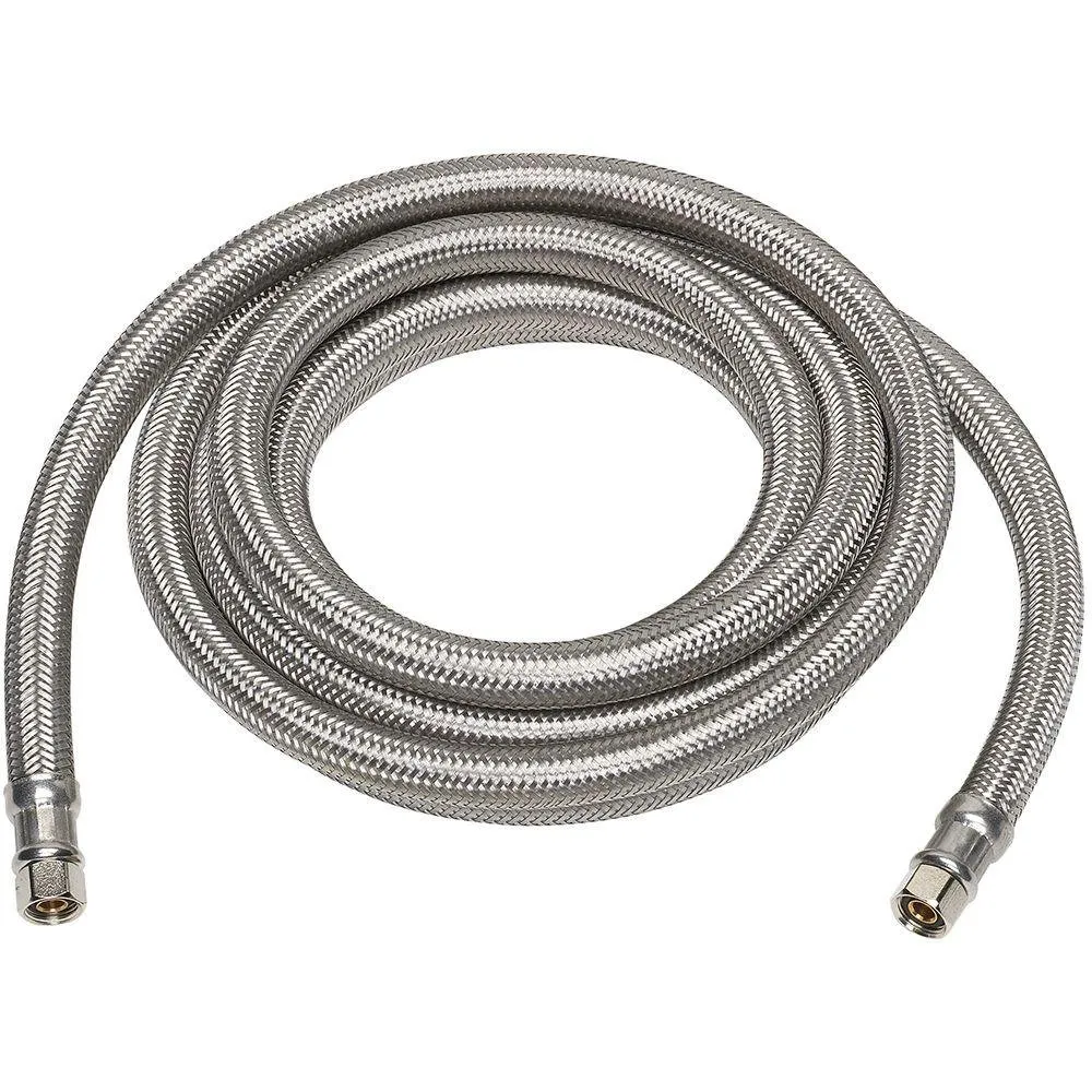 Stainless Steel Ice Maker Supply Line Hose