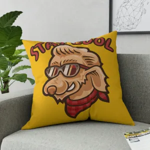 Stay Cool Dog POD Broadcloth Pillow