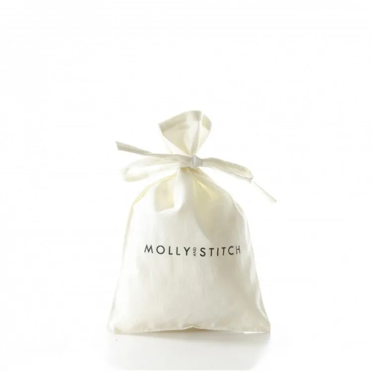 Touch of Leather Dog Leash - Navy by Molly And Stitch US