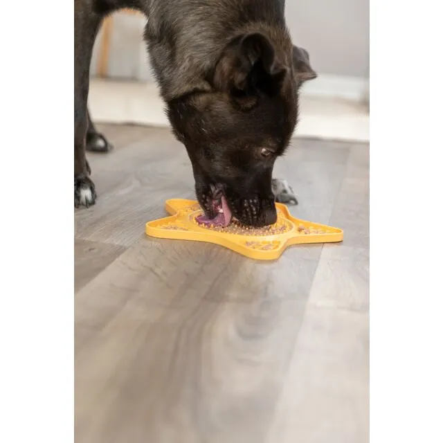 Trixie | Dog & Cat Enrichment Toy | Star Shaped Lick 'n' Snack Mat