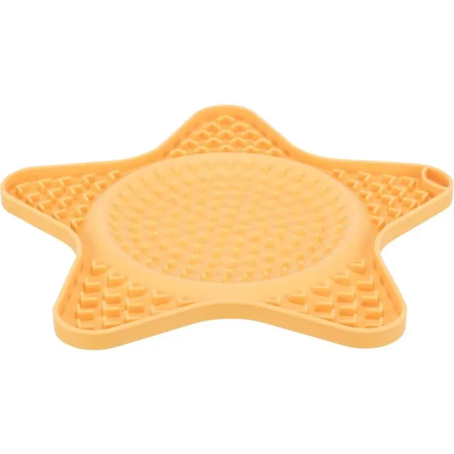 Trixie | Dog & Cat Enrichment Toy | Star Shaped Lick 'n' Snack Mat