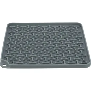 Trixie | Dog Enrichment Activity Toy | Dark Grey Lick 'n' Snack Mat