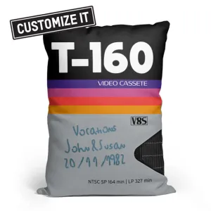 VHS 6 - Throw Pillow